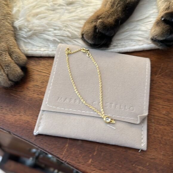 Marrin Costello Gold&Topaz Soleil Bracelet NWT - Picture 3 of 5